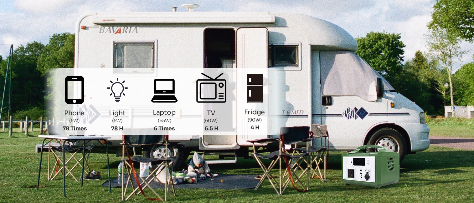 60Ah Lifepo4 Lithium Battery Wireless Solar Portable Ac Power Generator Station for Outdoor Camping