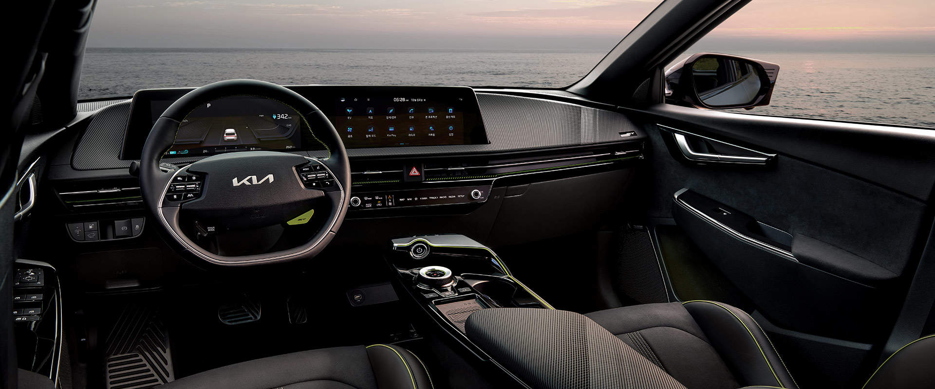 2023 2024 CLTC Endurance 617KM/555KM Pure Electric Coupe Kia Energy EV6 Made in and with 100 km/h Acceleration 3.5S-7.3S