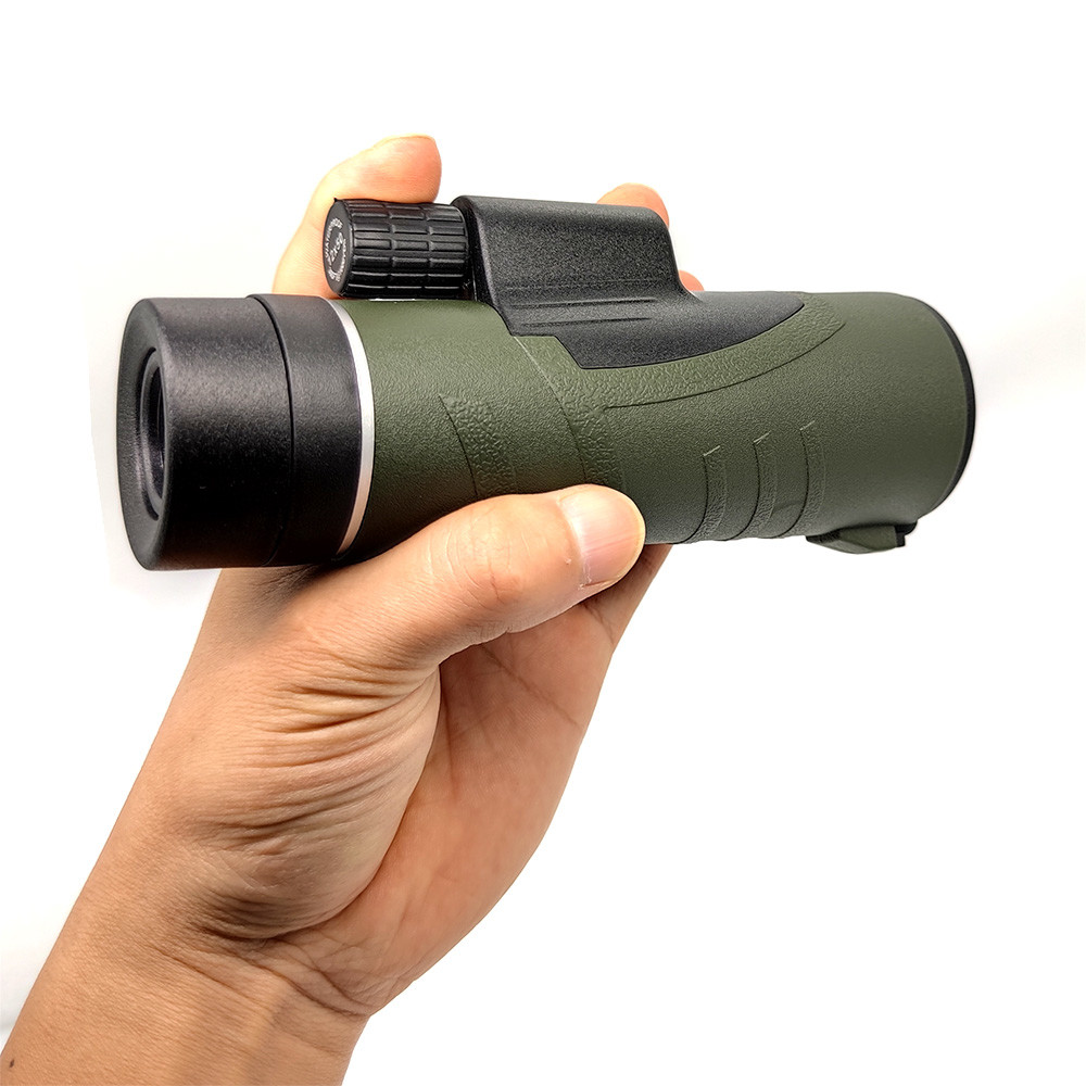 Bird Watching 12x50 Monocular Cell Phone Mount With Quick Smartphone Holder