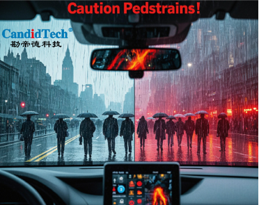 1080P 2MP Automotive Infrared ADAS Collision Avoidence Streaming Rearview Mirror