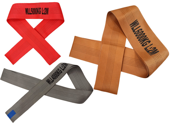 WLL 1000kg Endless Webbing Sling For Construction Industry
