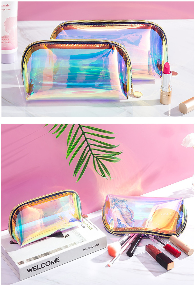 TPU Holographic Cosmetic Bag