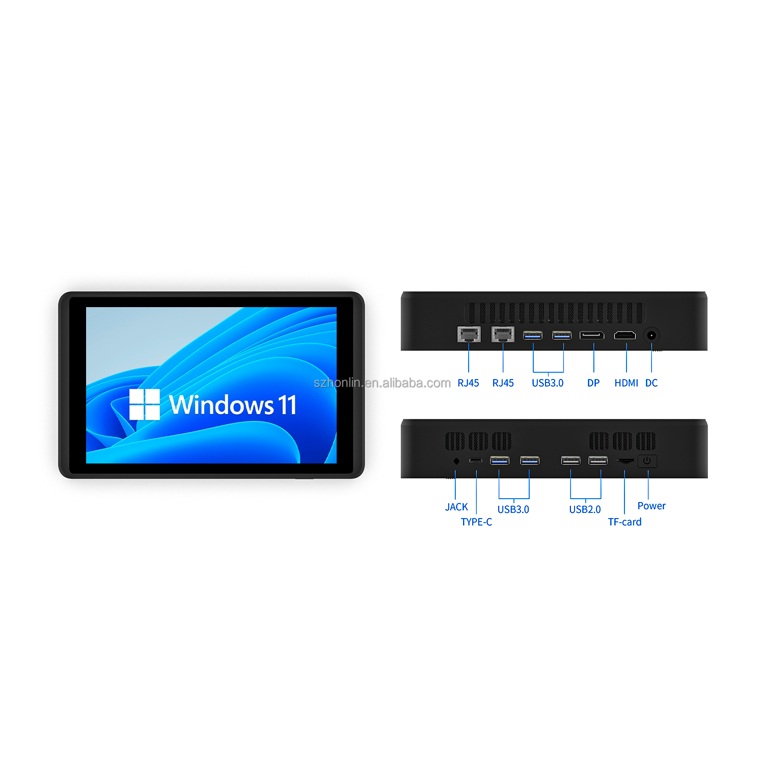 Quad Core Processor Touchscreen Mini PC Integrated Card Industrial Mini Computer 65W
