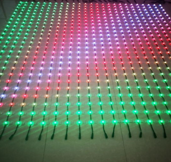 SMD3535 LED Type Full-Color DMX512 Control Advertising Grid Display with IP67 Grade