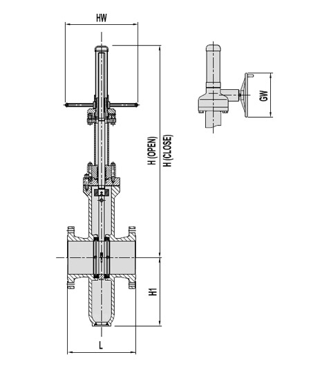 Cast Steel Industrial Gate Valve , API-6D Pipeline Slab Gate Valve 3" - 24"