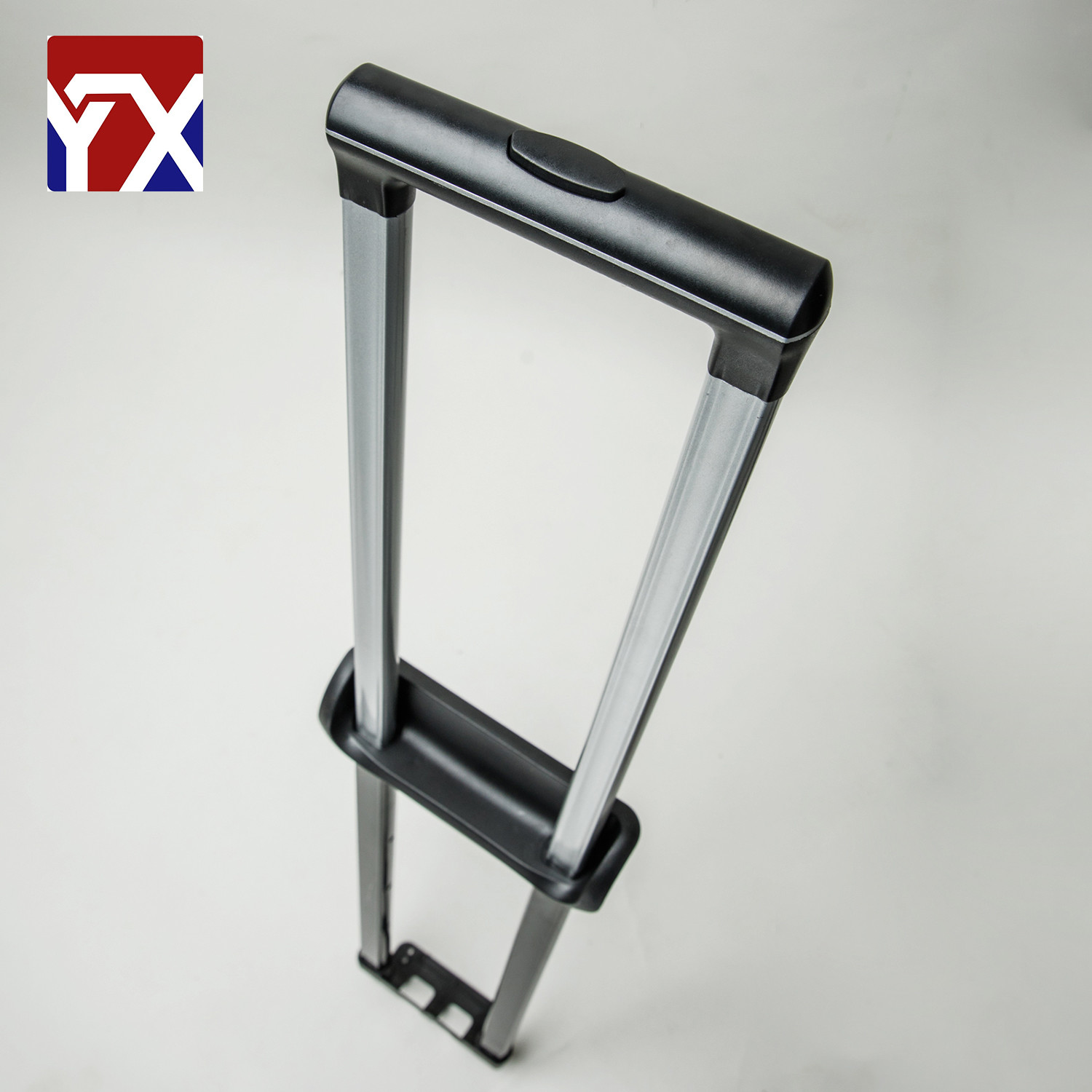 Factory Wholesale adjustable smooth aluminum telescopic luggage trolley set