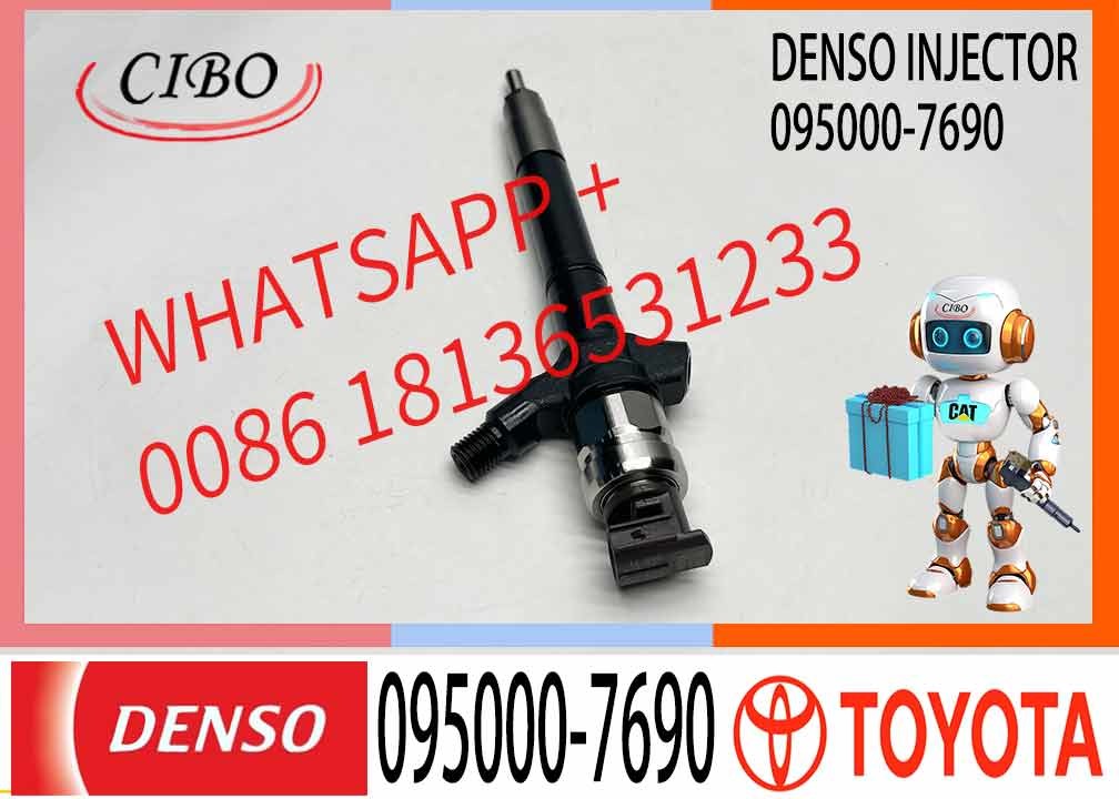 Fuel Injector 095000 7690 For Toyota 23670-09280 23670-0R180 23670-09270