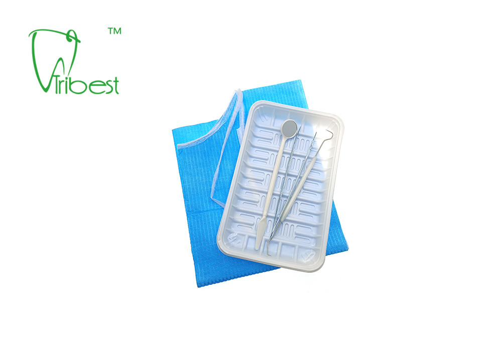 Metal Plastic 5 In 1 Disposable Dental Kit 5in1 Dental Kit For Examination