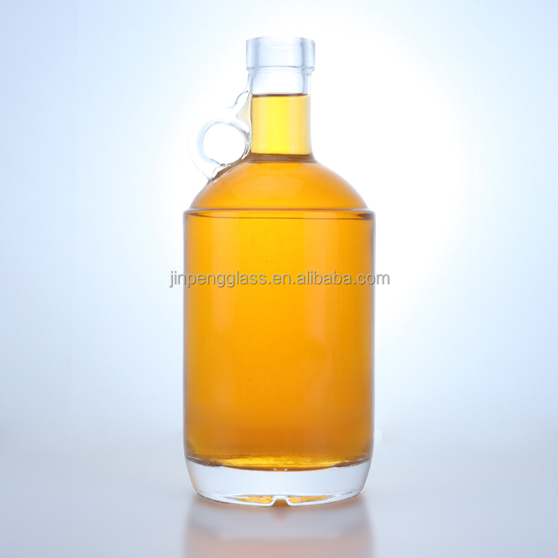 70cl 75cl Custom Design Clear Glass Bottles for Tequila Vodka Whiskey in Shandong