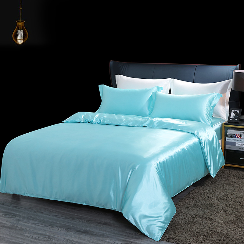 Home Textile Mulberry Silk Bed Sheets , Queen Size 20x30in Fitted Silk Bed Covers