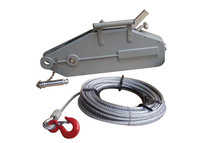 Efficient Manual Winches Overhead Line Stringing Tools Rope Pulling Hoist reliable