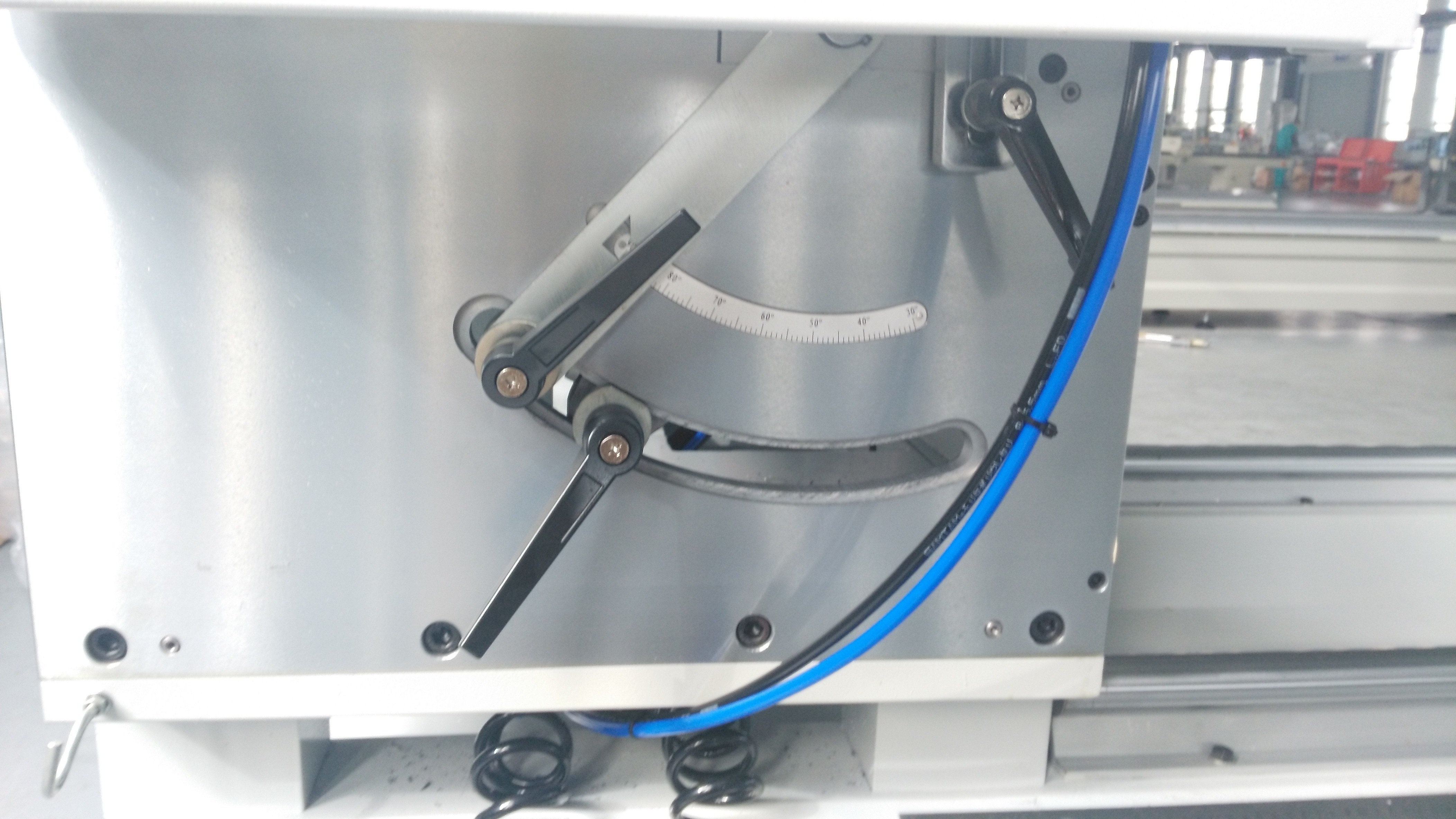OEM High quality cutting/precision double head saw/aluminium best price cutting/window cutting saw/two head cutter