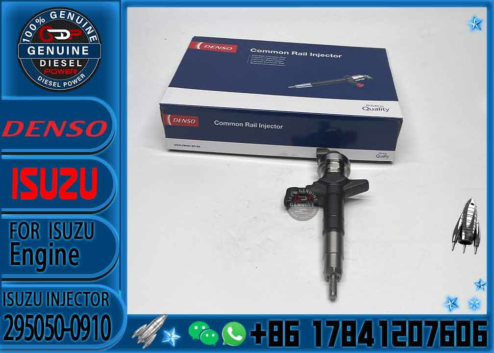 Fuel Nozzle Injector 295050-0910 295050 0910 Common Rail Injector 2950500910 295050-0911 295050-0912 295050-0913 For Isu