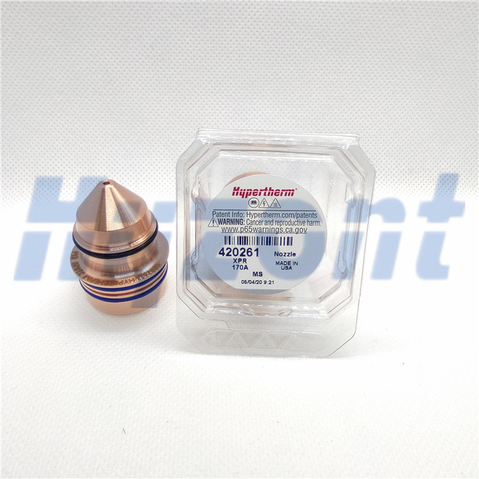CE XPR170A 420261 Hypertherm Plasma Nozzle Electrode