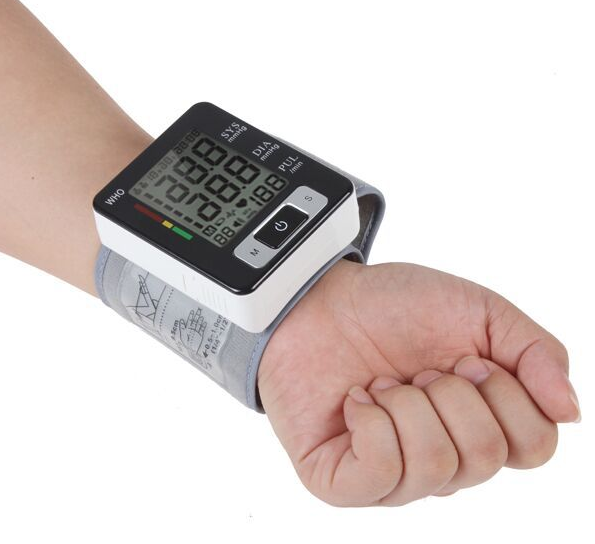 MS15 Home Wrist Type Fully Automatic English Electronic Blood Pressure Monitor
