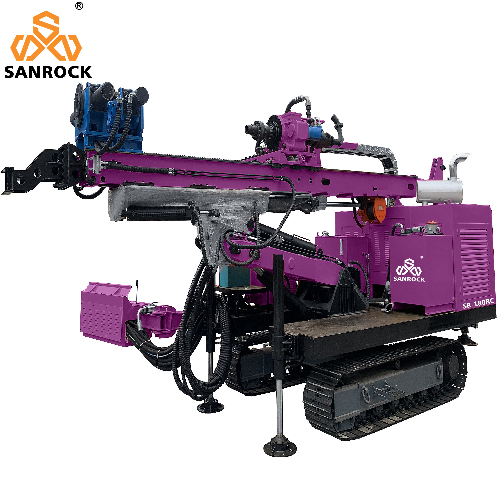 Diamond Core Sampling Drilling Rig Hydraulic Reverse Circulation RC Drilling Machine