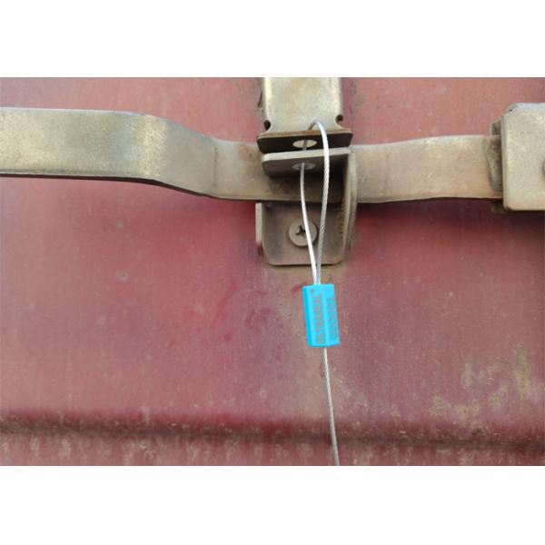 Eco-Friendly ABS Disposable Pull Tight 1.8mm Hexagonal Security Wire Plastic Cable Seal with 2.79 KN Tensile Strength