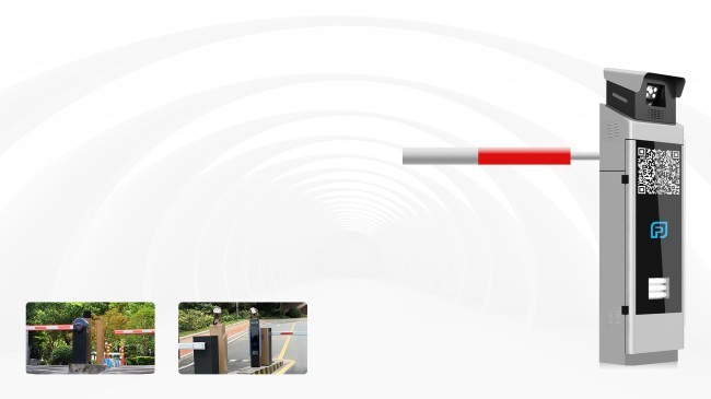 Ticketless LPR Parking System Controller With 3m Straight Arm Barrier