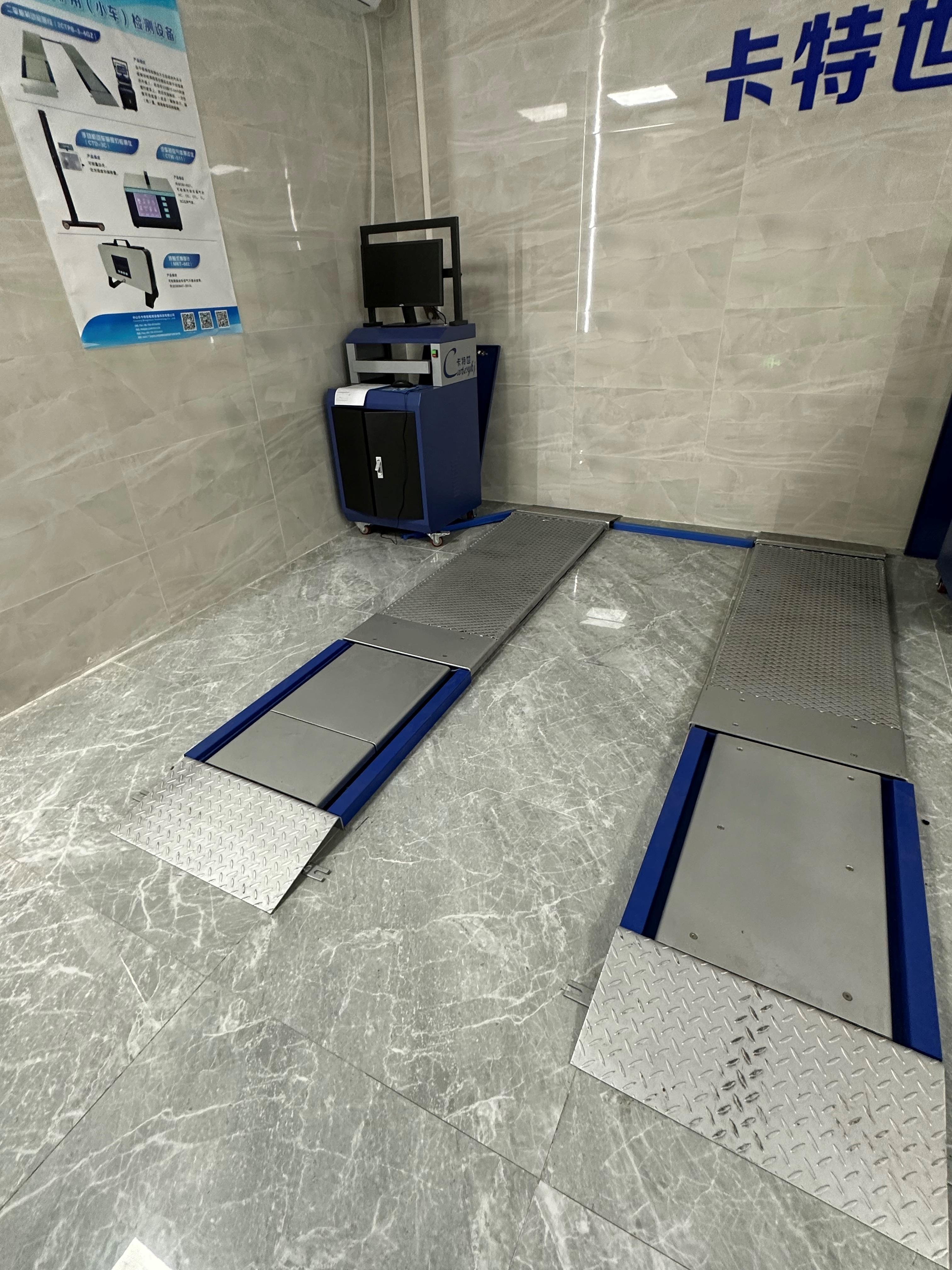 2CTPBH-10 Ultra Flat Plate Brake TesterCar Test Line For Truck Test The Brake Force