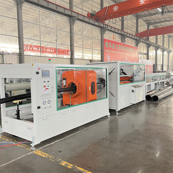 HDPE PE Plastic Water Hydraulic Extruder 16-63mm PVC Double Pipe Making Machine