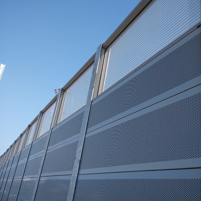 4x8ft 92% Highway Transparent Sound Barrier Fence Noise Barrier For Road