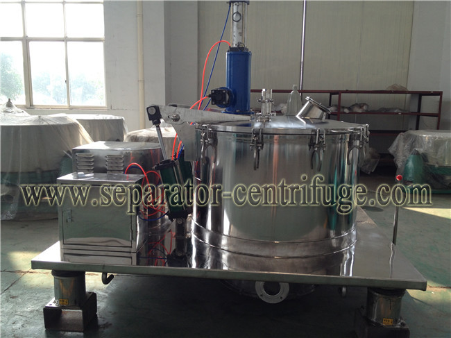 Flatform Bottom GMP 0.01mm Discharge Food Separator - Centrifuge For Separating Suspensions