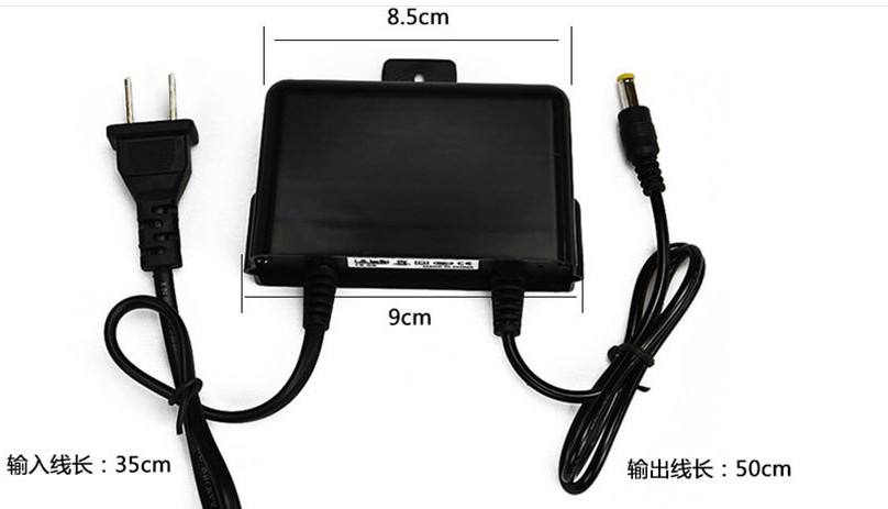 Switching Power Adaptor 12V 2A, parts Rainproof Wide Voltage Input, with European&USA Plug for CCTV Camera