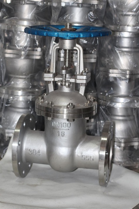 High Temperature Resistant Gate Valve Cast Steel Water Stainless Steel for Flange Type