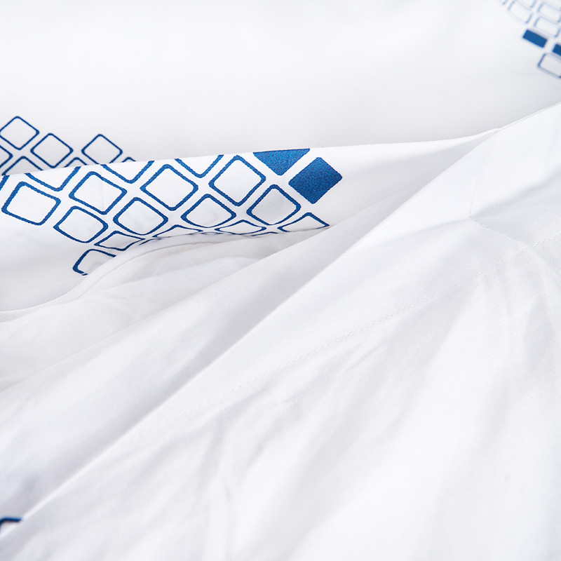 Woven Bed Linen Hotel Bedding Sets Cotton Single Queen Printed 100% Cotton