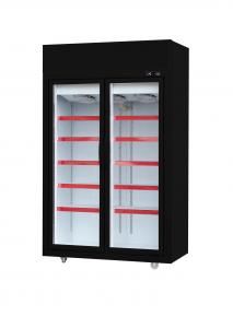 China Fan Cooling Convenience Store Vertical Glass Door Freezer on sale