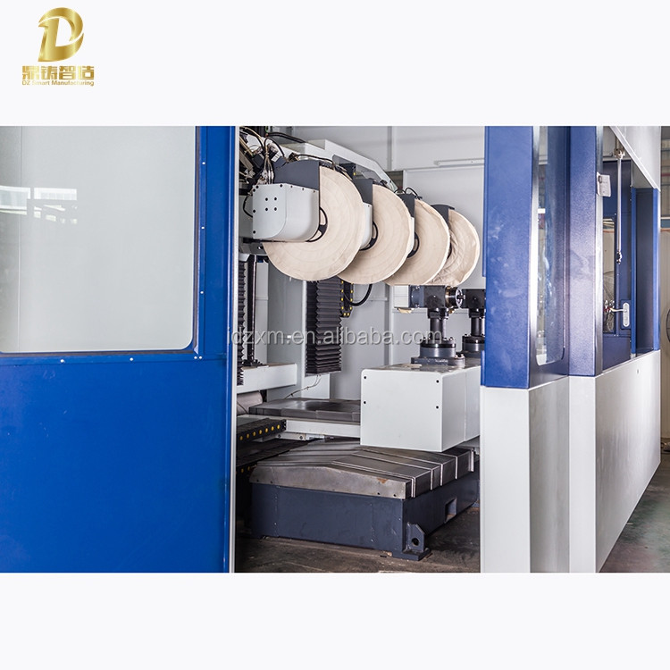 Six Axis Four Station CNC High Precision Metal Polishing Machine For Brass Handle