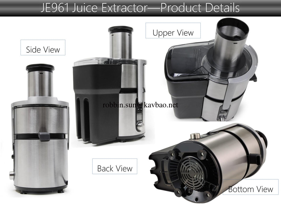 1000W Stainless Steel Luxury Juice Extractor with LCD