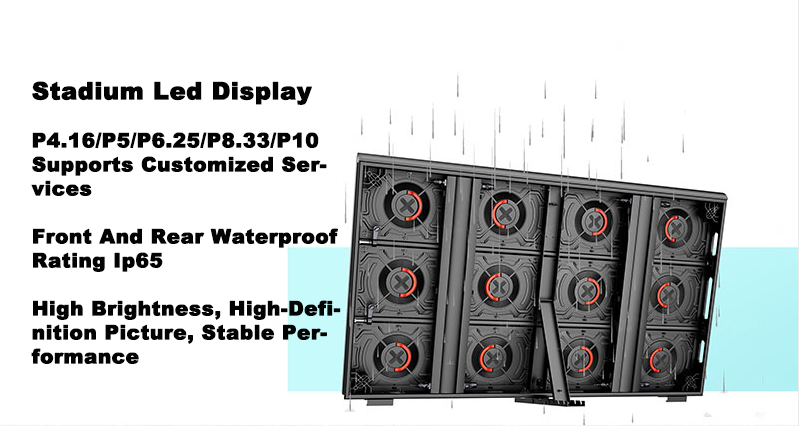 High Brightness P4 P5 P6 P8 P10 Full Color LED Display For Concert And Super Market
