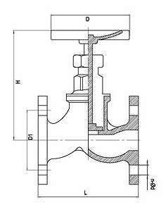 Durable Aluminium Bronze Ball Valve Dn25 Manual Bronze Globe Valve