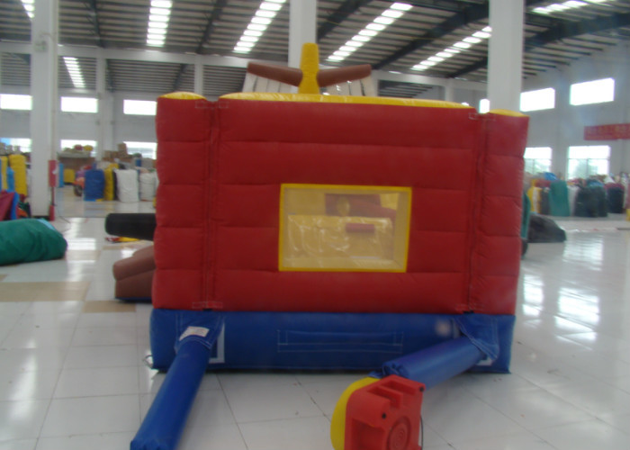 Commercial Water Park Inflatable Pirate Ship Waterproof High Durability inflatable pirate boat jump house