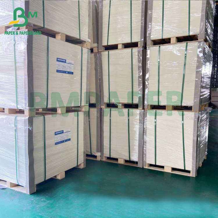 0.8mm 1.5mm Natural White Pulpboard Moisture And Water Absorbent
