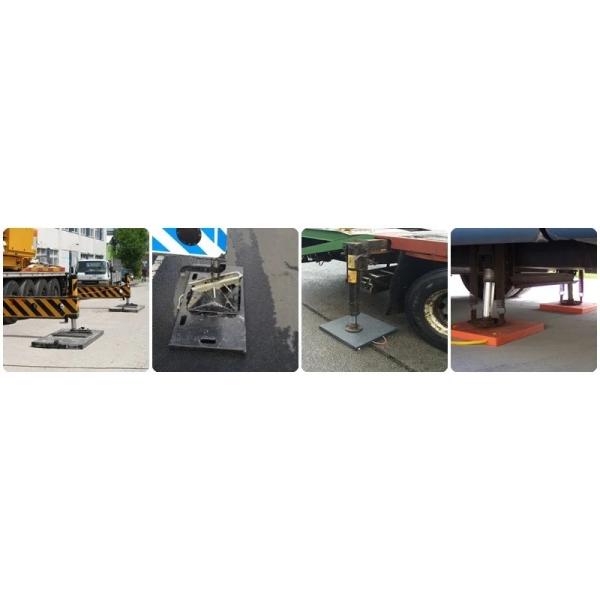 Polymer Composite Outrigger Block HDPE Crane Pads Cribbing Sleeper Jack Mats