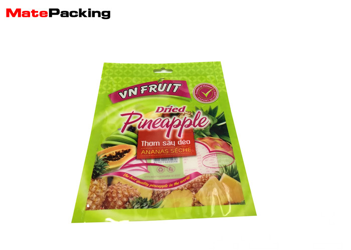Heat Sealing Vacuum Seal Packing Bags Laminated Material Transparent For Dried Fruits