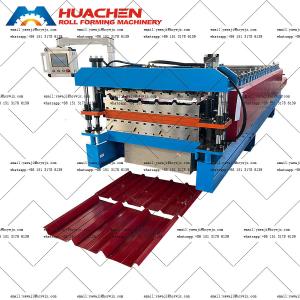 Buy cheap Double Layer Tile Roof Roll Forming Machine product
