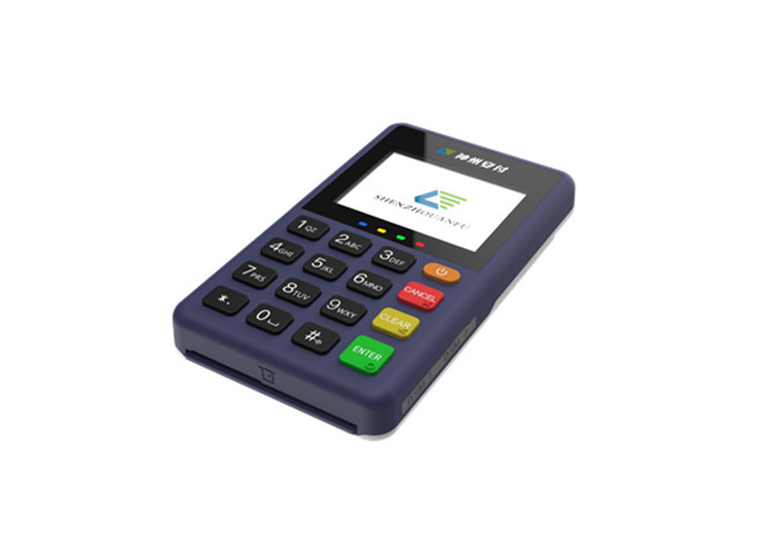 Wifi Handheld Barcode Scanners POS Terminal System With EMV Swiping Card Function