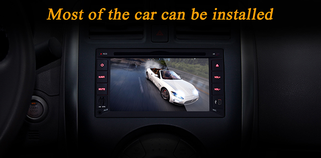 Ouchuangbo Universal Car DVD GPS Navigation Android 4.2 System USB iPod 3G Wifi Radio Player OCB-2815B