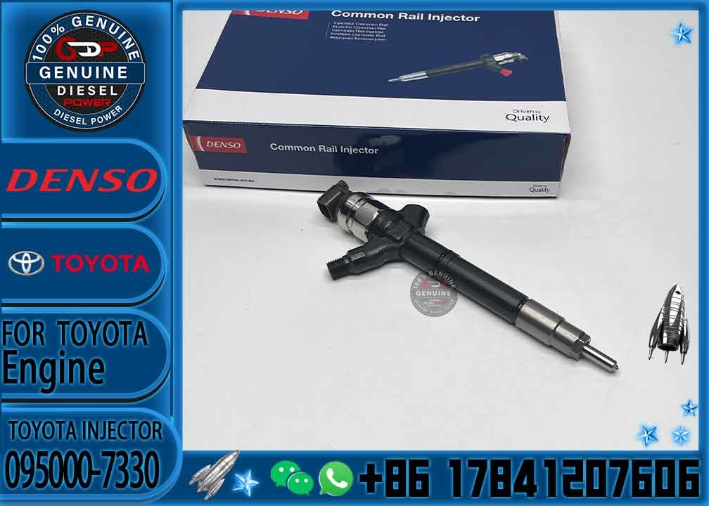Diesel Fuel Engine Injector 095000-7320 23670-0R130 095000-7330 23670-09230 Avensis 2AD-FTV Truck Engine Parts