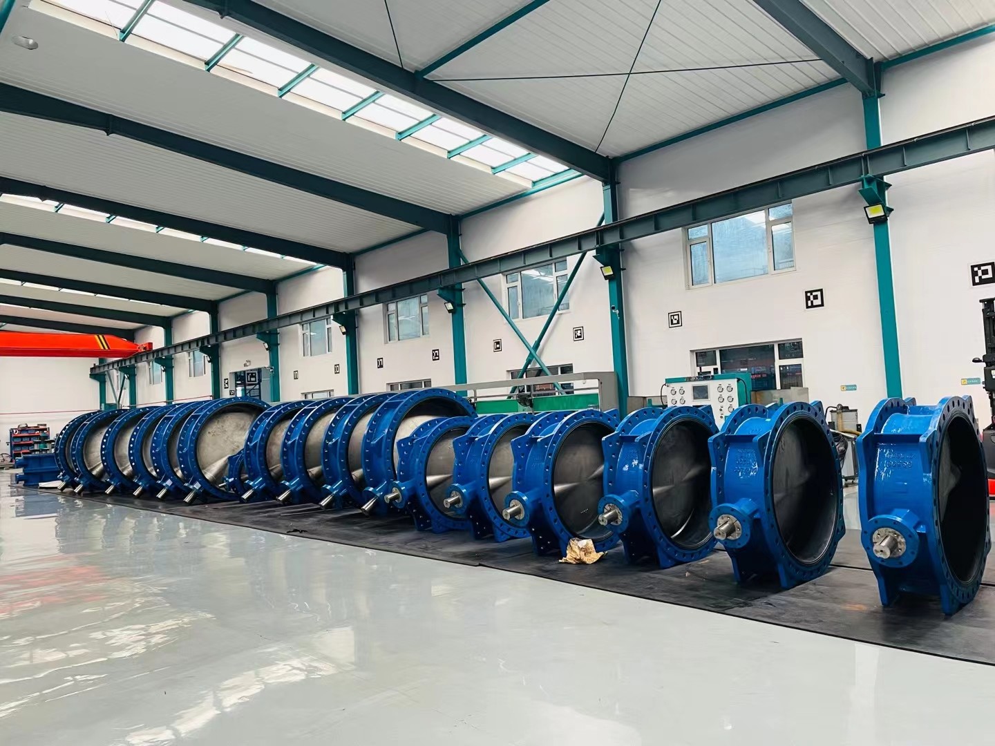 DI Ductile Iron ss304 316 cf8m ANSI150 Manual Rotork Auma wormgear butterfly valve forLarge Diameter
