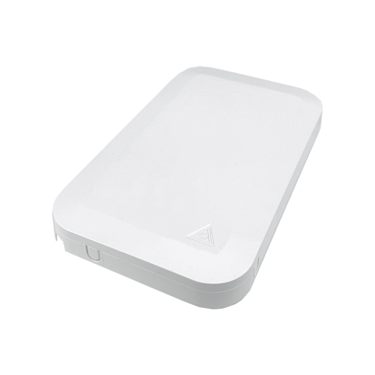 FTTH Network Indoor White 1 Core Plastic Fiber Optic Faceplate Socket Panel SC Connector Type 5