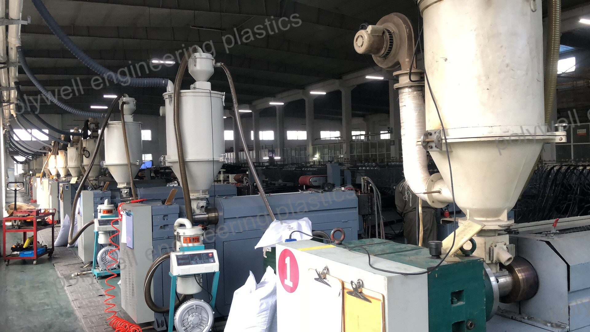 Pellet Machine for Making PA6/66 Glass Fiber Reinforced Granules Extrusion Machine