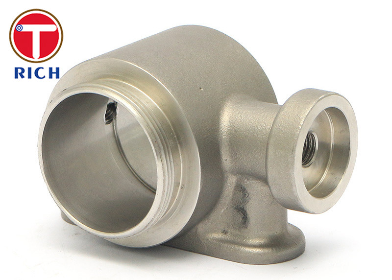 CNC Lathe Machine Parts CNC Machining Left And Right Support Block Precision Casting