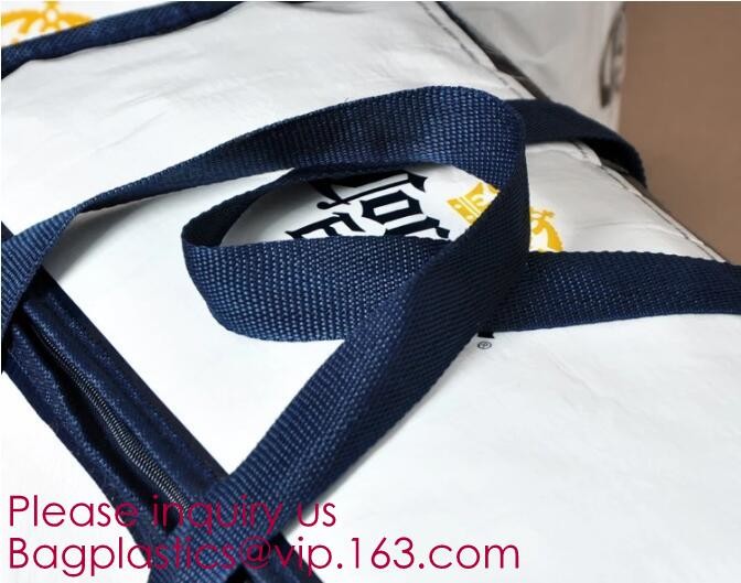 custom bulk waterproof large soft folding food delivery picnic lunch tote grocery cooler bag aluminum foil thermal bags