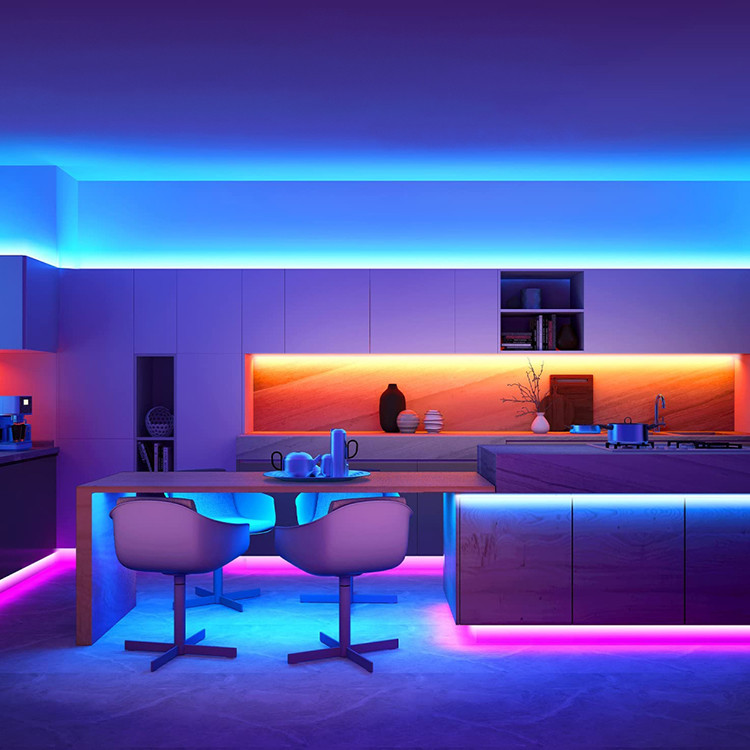 5M RGB LED Strip COB No Dots Color Changing Cuttable 10MM 24V Waterproof IP65 IP67 IP68