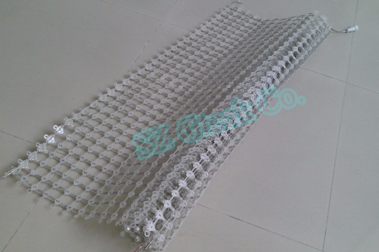 p30 p40 p50 p60 full color video wall transparent led mesh display for the advertising