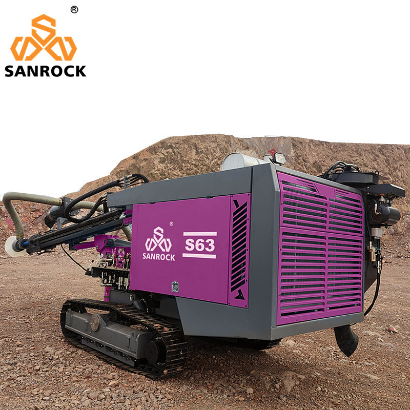 Integrated Surface Drilling Machine Mining Hydraulic Blast Hole DTH Drilling Rig 30m
